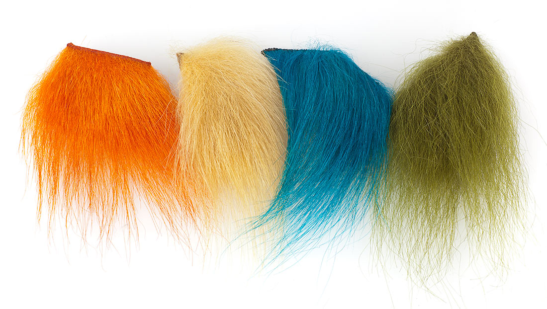 Polar Bear Bodyskin Hair and Furs Fly Tying Materials Fly Tying