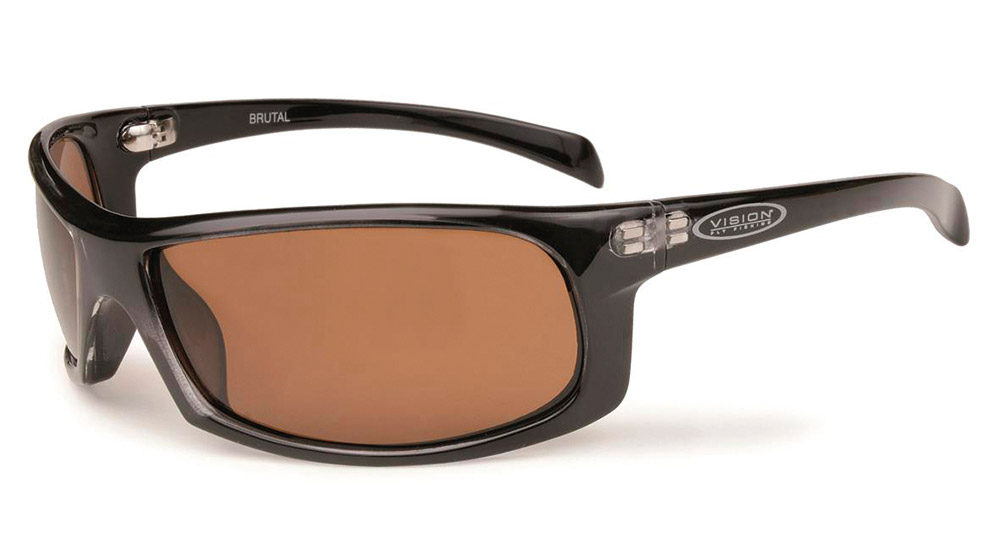 Vision Brutal Polarflite Polarizing Glasses (brown)