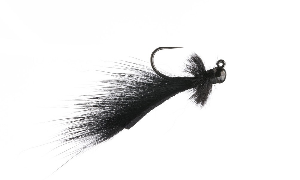 Umpqua Streamer Mini Leech Jig #12 Black
