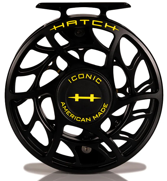 Hatch Custom Iconic The Bat Collection Large Arbor Limited Edition Fly Reel