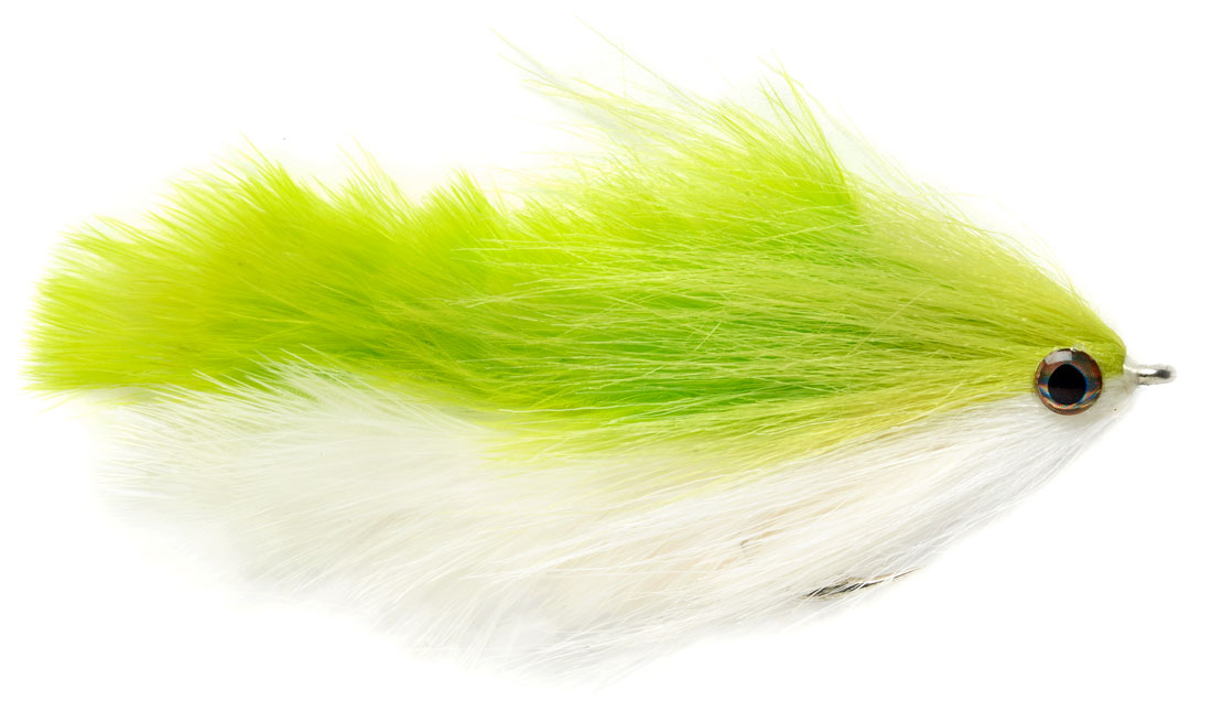 Fulling_Mill_Streamer_Mara-Changer_chartreuse_1 Fulling Mill Streamer - Mara-Changer chartreuse