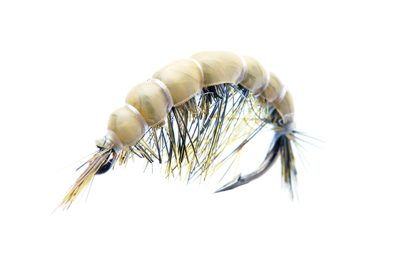 J:son Realistic Flies - Scud light olive