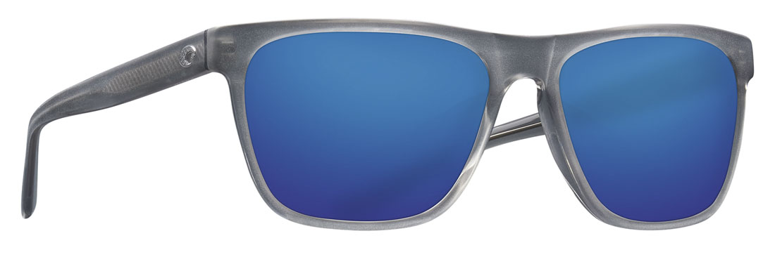 Costa Polarized Glasses Apalach Matte Gray Crystal (Blue Mirror 580G)