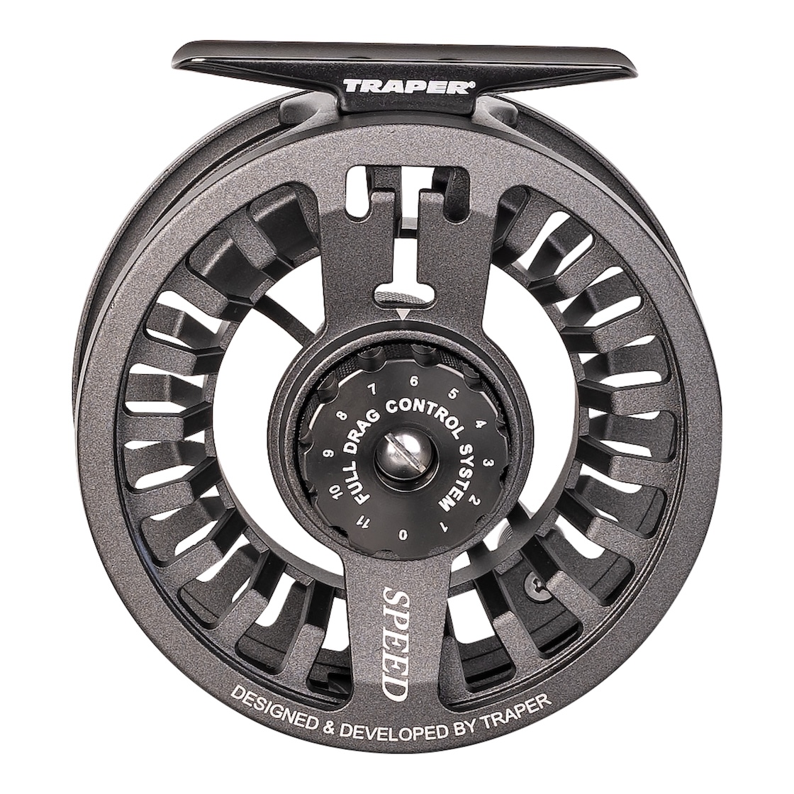 Traper Speed # 4 - 5 Fly Reel Gun Smoked