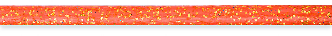 orange glitzer