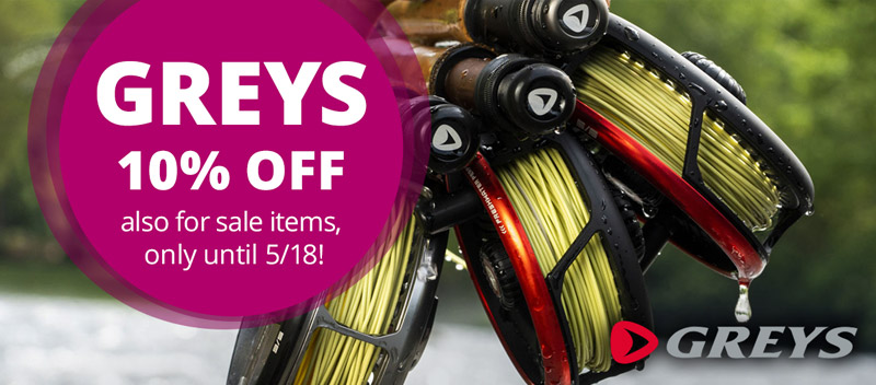 GREYS: 10% off until 5/18
