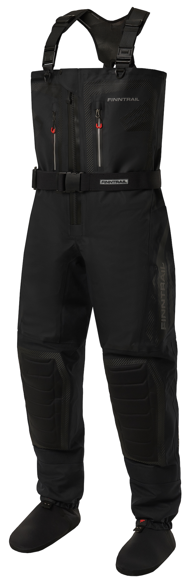 Finntrail Wader Speedmaster-Z waders with zip graphite