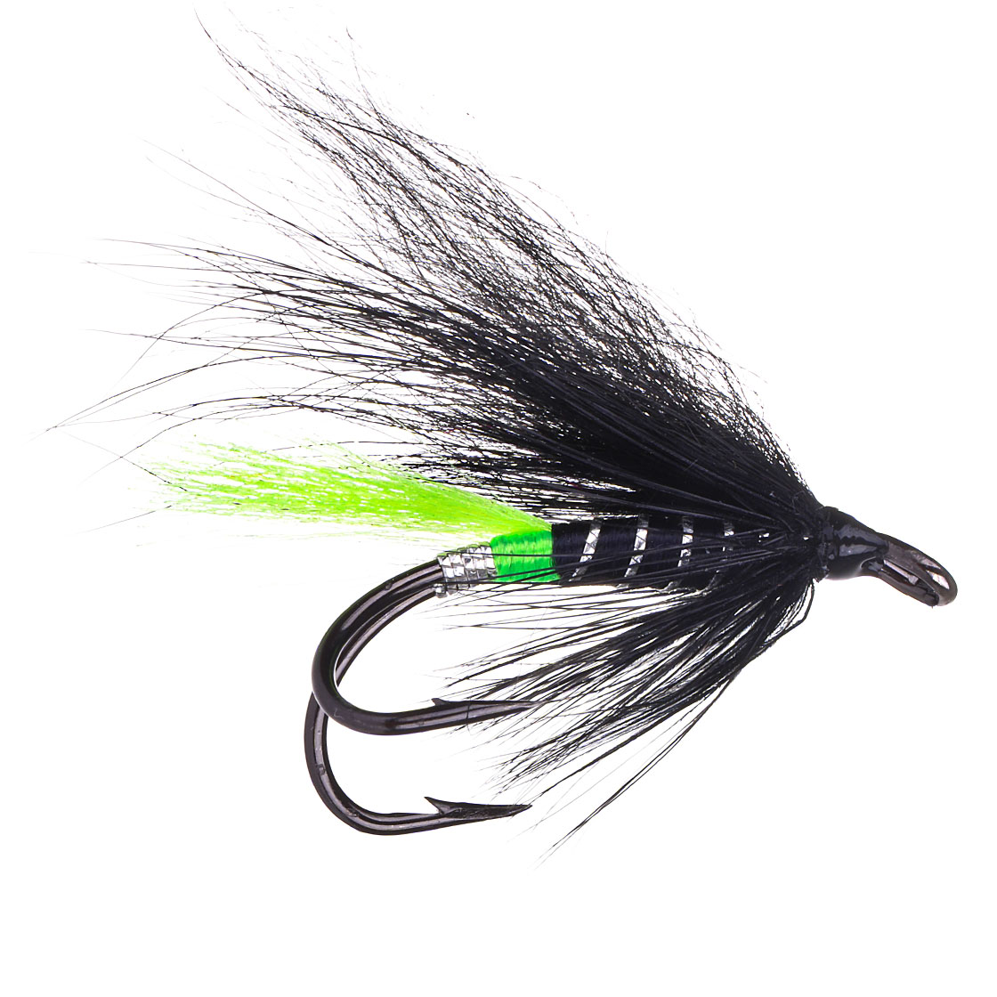 Superflies_Lachsfliege_Green_Butt_Loop_Double_1 Superflies Salmon Fly - Green Butt Loop Double