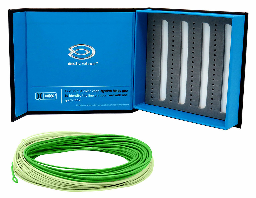 ArcticSilver MD Lines Green Velvet Fly Line Intermediate
