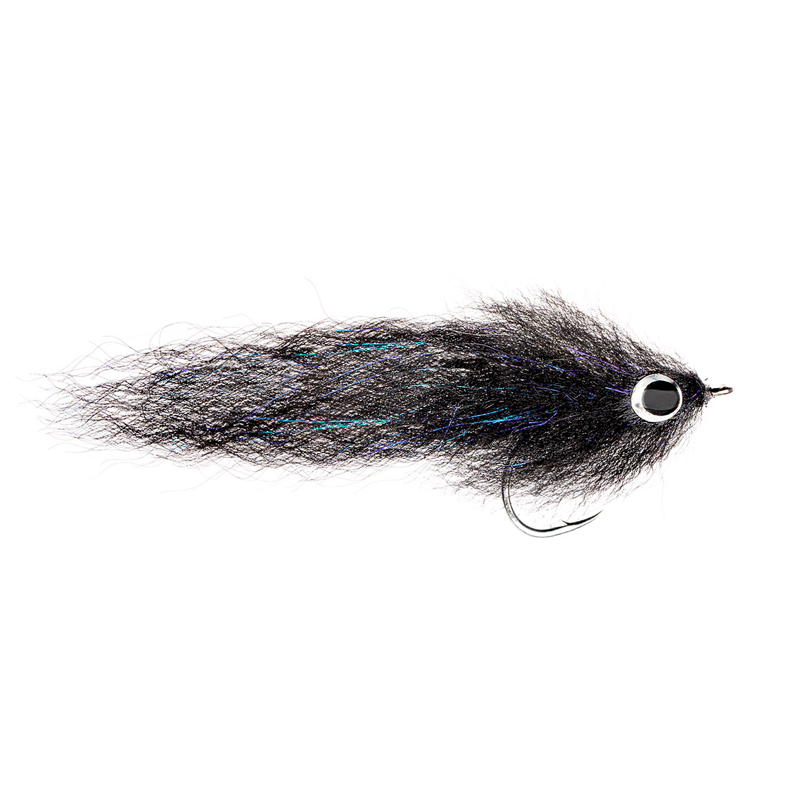 P-15692-H2O-Salzwasserfliege-brush Fishient H2O Salzwasserfliege - Brush Fly all black