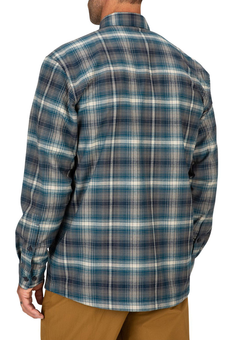 Simms_Coldweather_Shirt_Hemd_navy_sterling_plaid_4 Example (different colour)