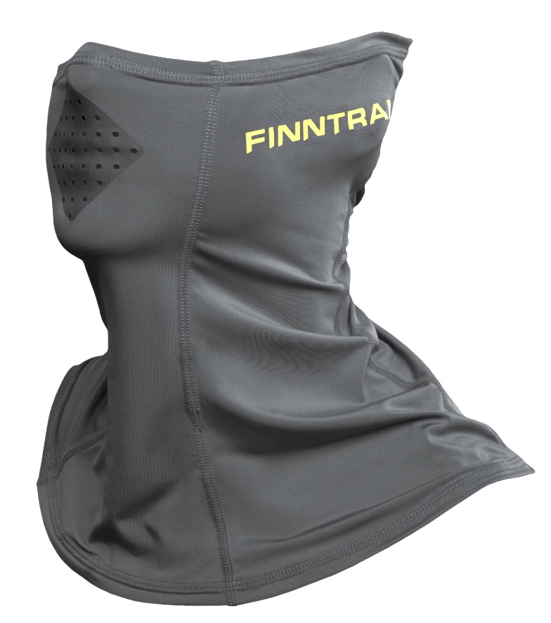 Finntrail Sun Face Mask Wave middle grey Sun Protection UPF 50+ Finntrail Sun Face Mask Wave middle grey Sun Protection UPF 50+