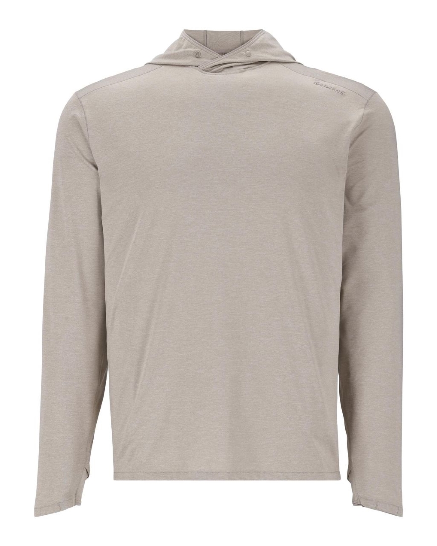 P-28382_Simms_Solar_Flex_Hoody_UPF50_Uv-Schutz_Shirt_mit_Kapuze_Dolomite_Heather_1 Simms SolarFlex Hoody UPF50 Dolomite Heather