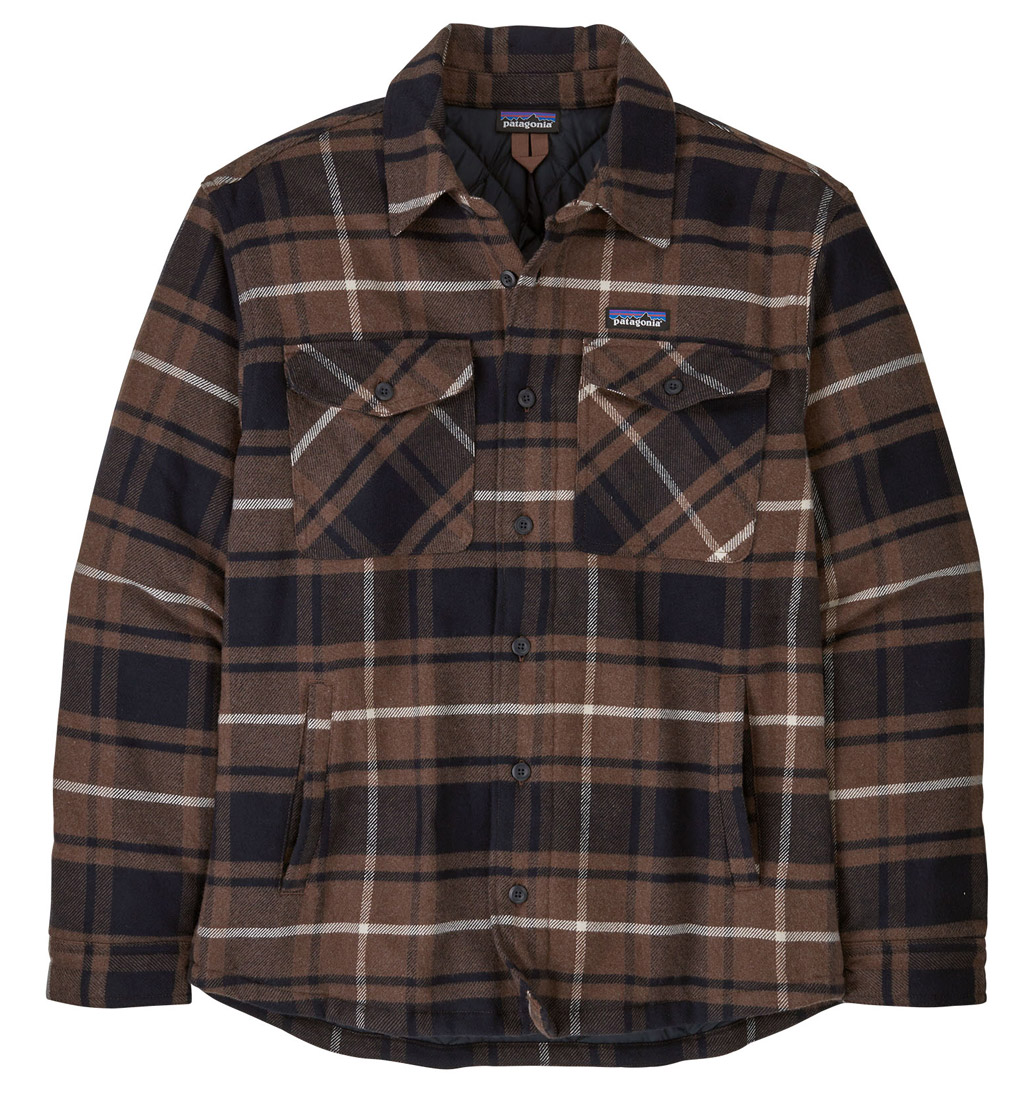 Patagonia M's LW Insulated Fjord Flannel Shirt OMBN