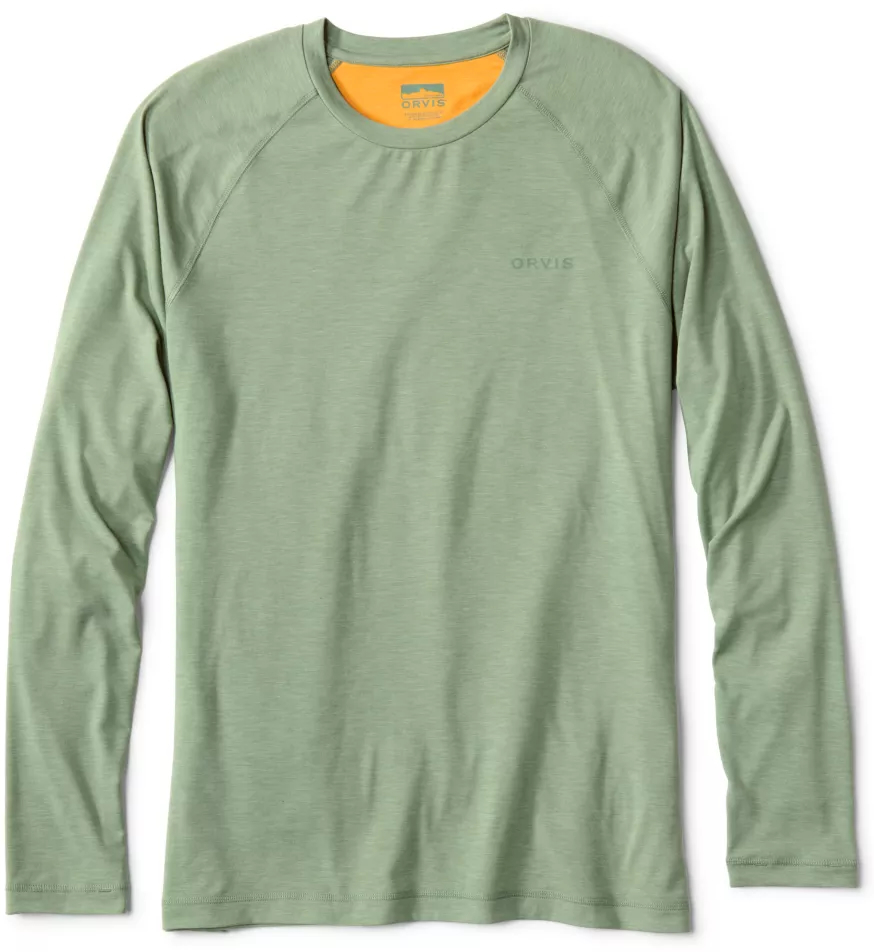 P-27328_Orvis_DriCast_shirt_Aloe_ Orvis Dricast Sunshirt UPF 50+ sun protection shirt Aloe