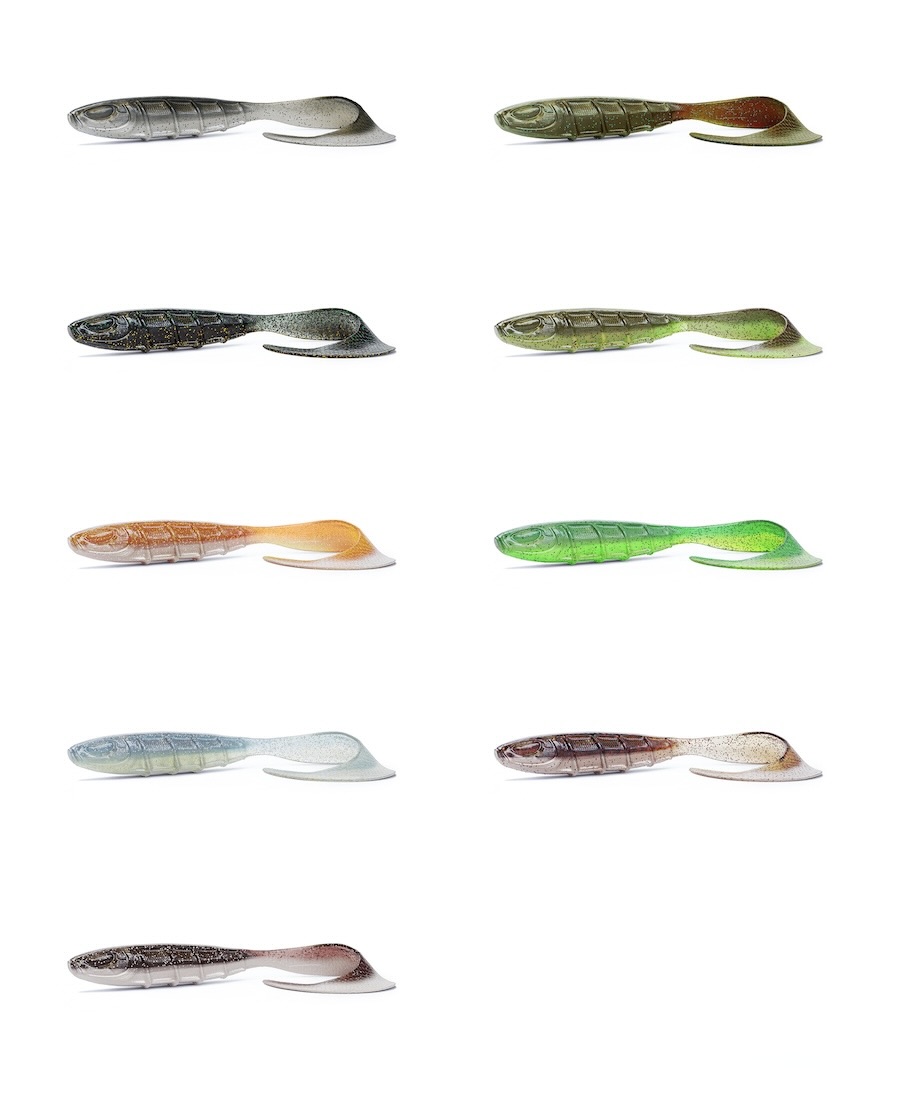 Nays GHST JNR 50 Curly Tail Softbait 12,7cm 4 per Pack