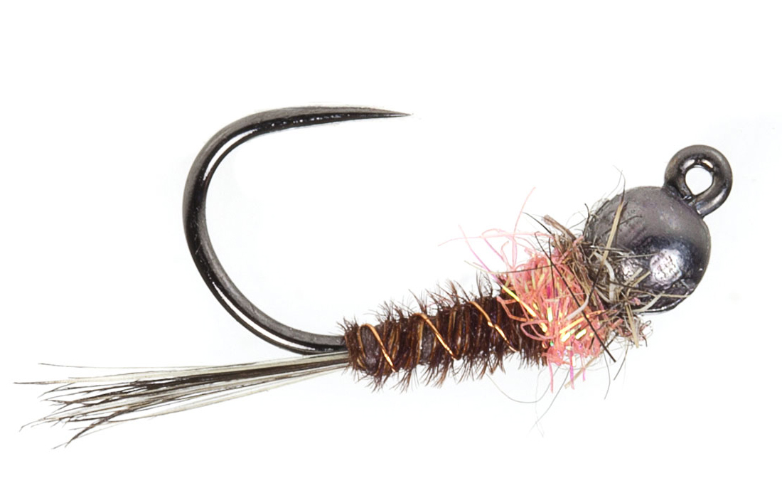 Fulling Mill Nymph - Tungsten Pink Hot Spot Jig Barbless