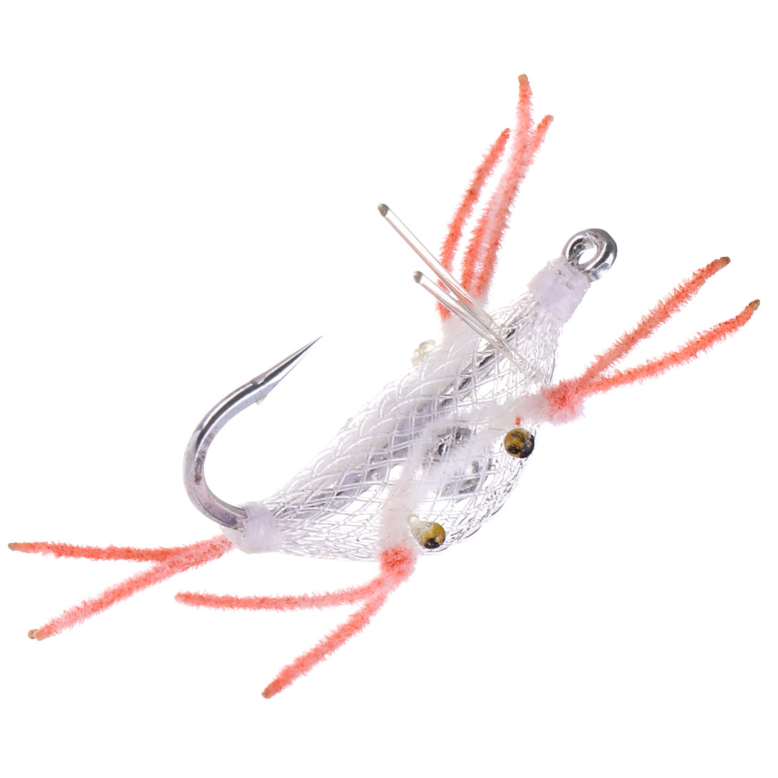 Superflies Alphlexo Crab Original clear with salmon legs