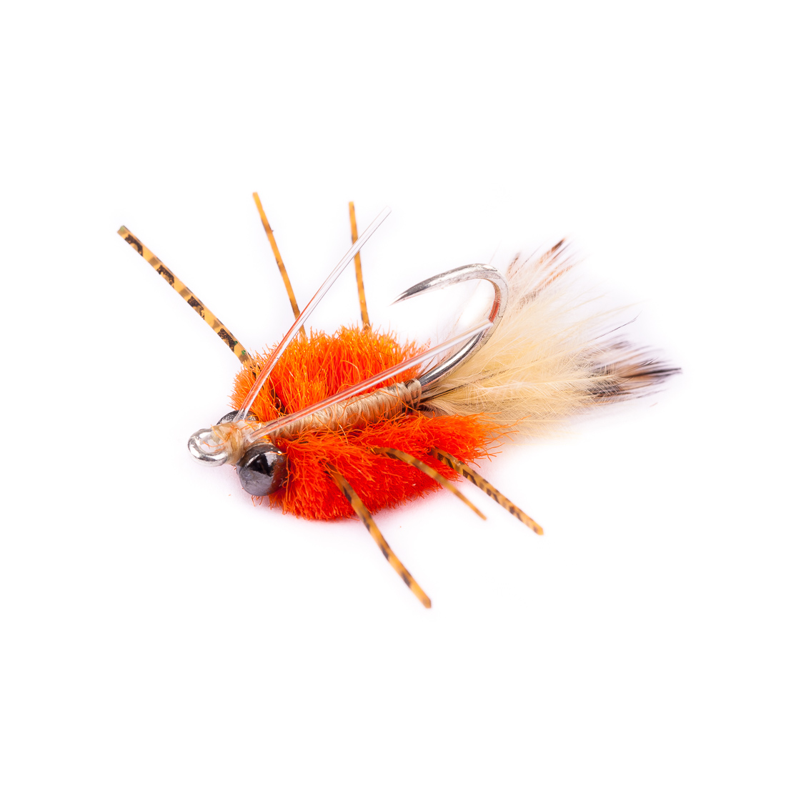 H2O Saltwater Fly - Merkin Crab orange