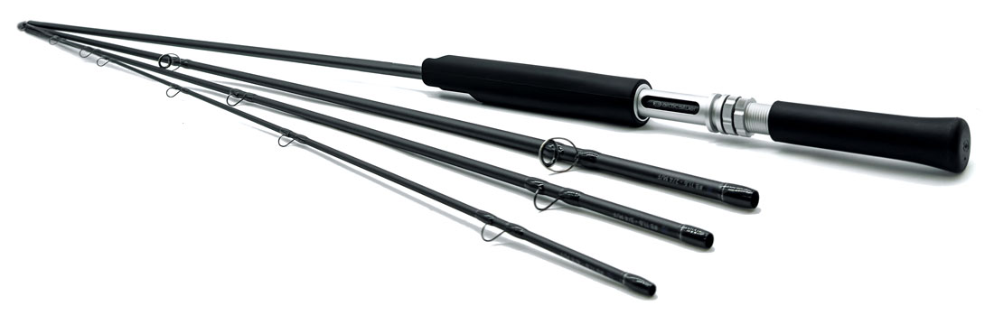 ArcticSilver RIVER Medium-Fast-Action Switch Fly Rod 4pc