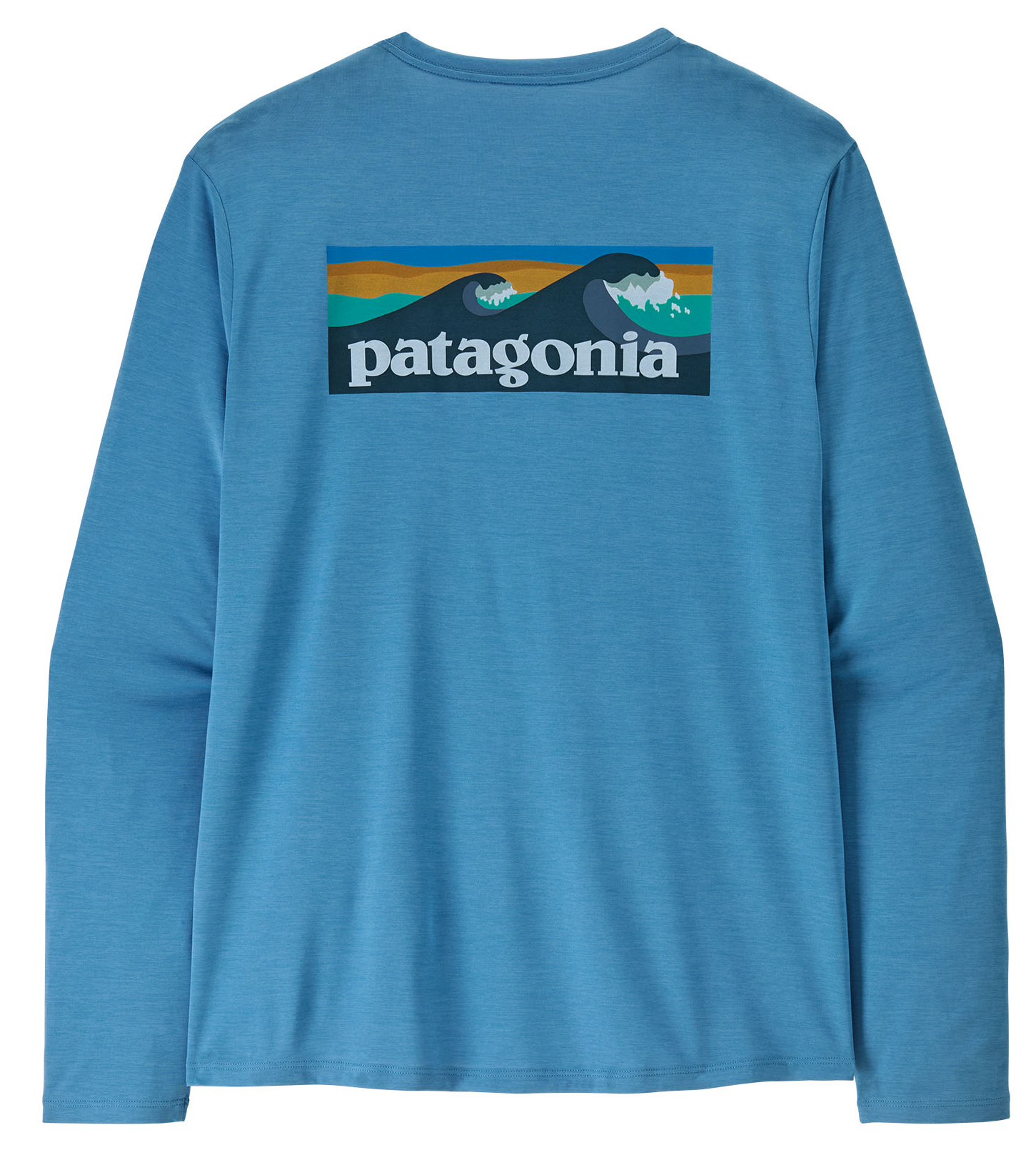 Patagonia Longsleeve Cap Cool Daily Shirt Boardshort Logo SHRX