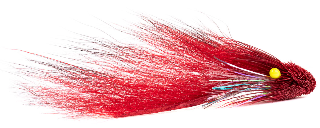 Future Fly Munker Tube Flies red