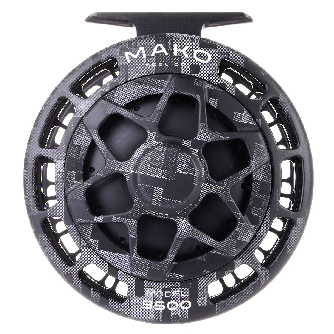 Mako Reel Co. Fly Reel matte digi camo gray