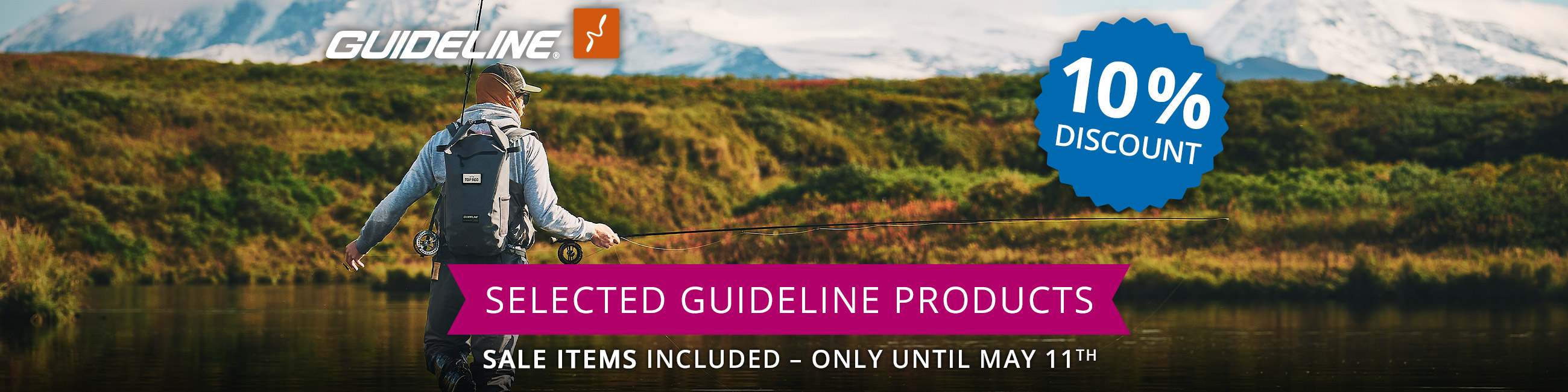 10% off selected Guideline items until 5/11
