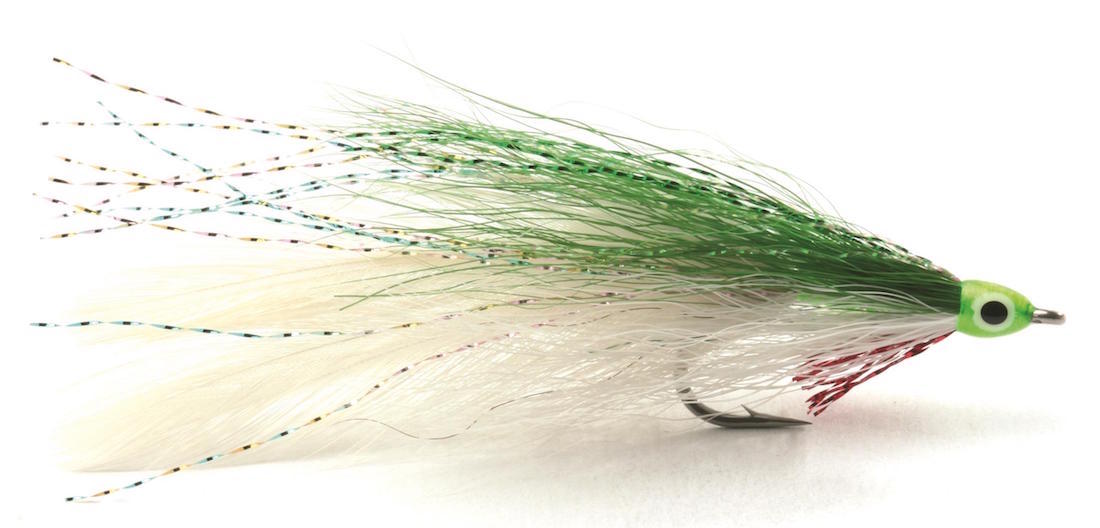 Guideline-Leftys-Deceiver-White-Green Guideline Streamer Lefty´s Deceiver white/green