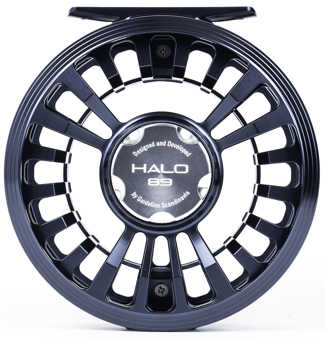 Guideline Halo Fly Reel dark grey sapphire blue