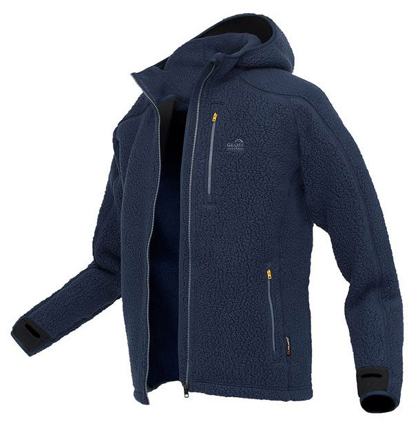 Geoff Anderson Teddy Fleece Jacket blue