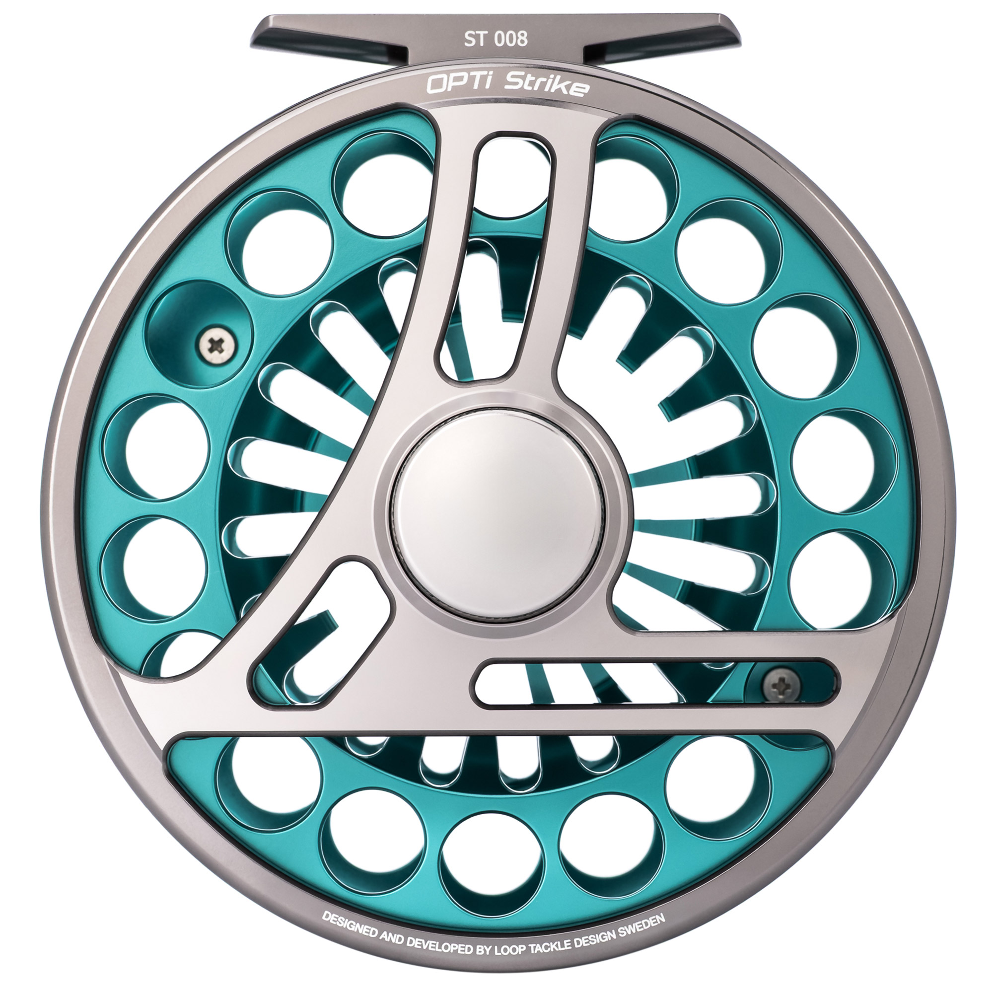 Loop OPTI Strike Limited Edition Fly Reel Aurora Turquoise