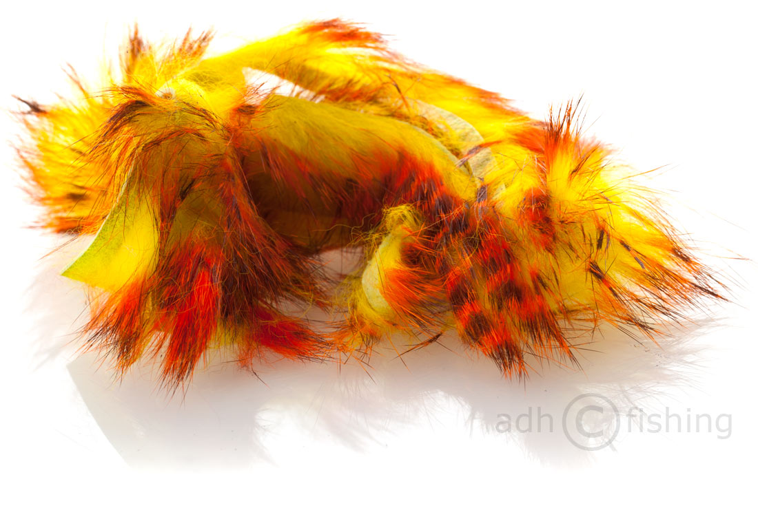 TSR 5 orange/brown over fluo yellow chartreuse