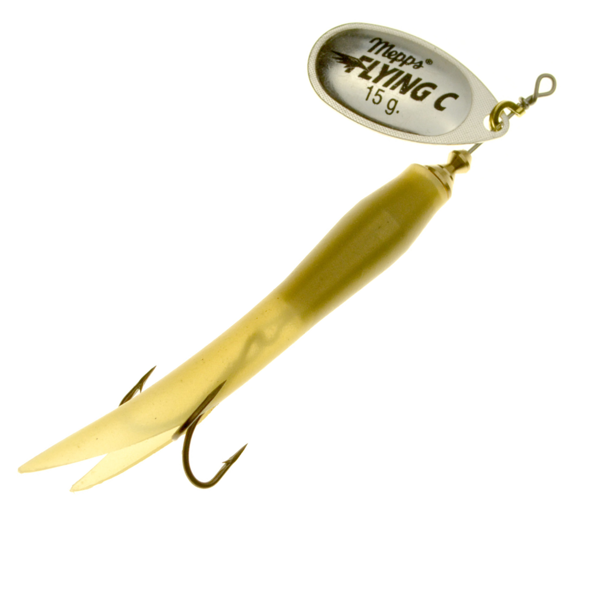 Mepps Aglia Flying Condom Spinner silver/nature