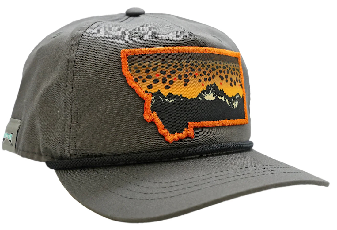 P-26224_RepYourWater_Montana_WildTrout_Kappe_ RepYourWater Montana Wild Trout Hat Cap
