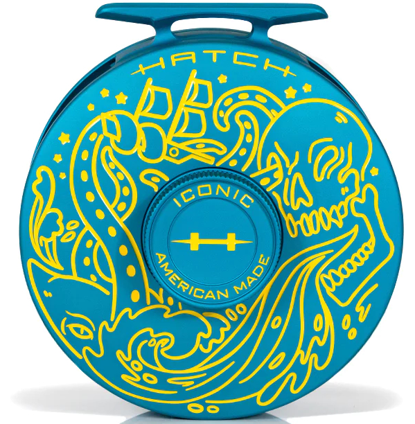 Hatch Iconic Custom Kraken 7 Plus Fly Reel Limited Edition