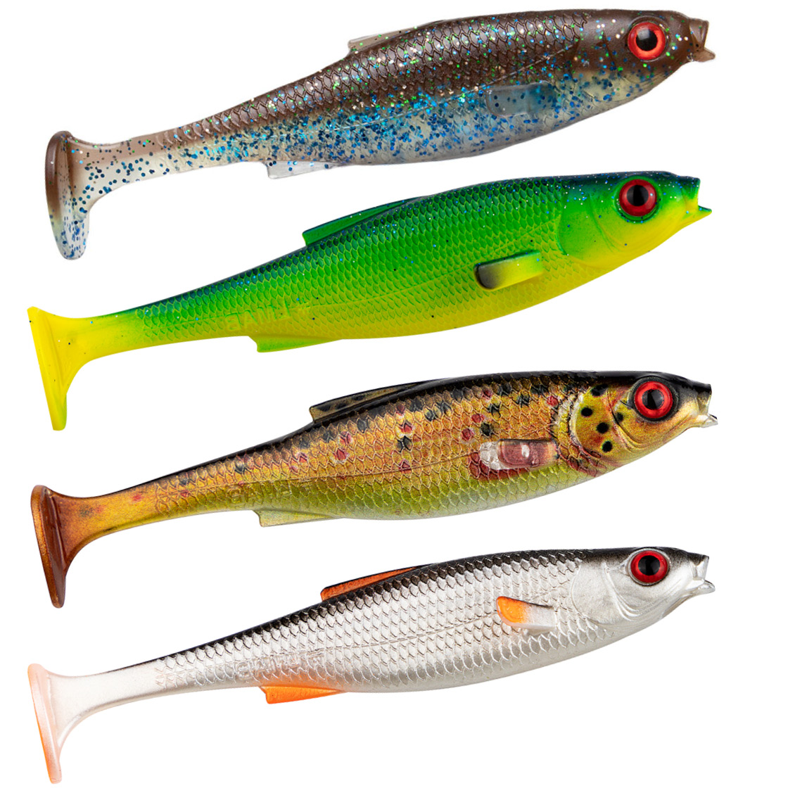 LMAB KØFI (KÖFI) Roach Shad 26 cm Softbait