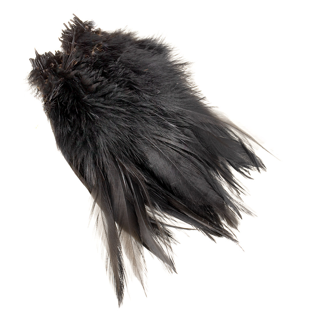Hareline Woolly Bugger Saddle Hackle black
