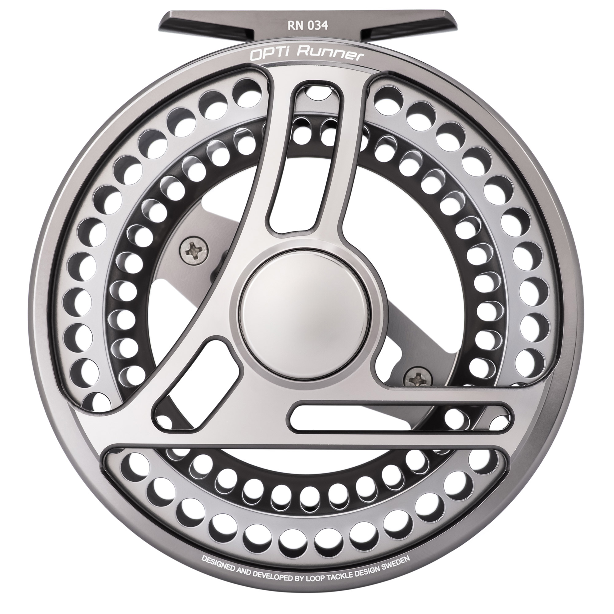 Loop OPTI Runner Limited Edition Fly Reel Mist Silver