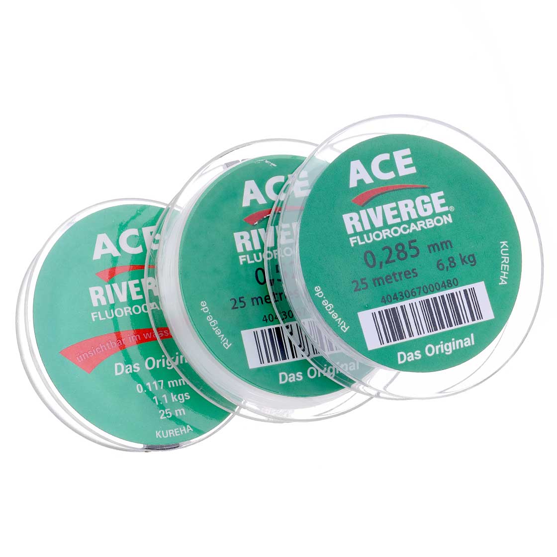 Riverge ACE fluorocarbon tippet leader material