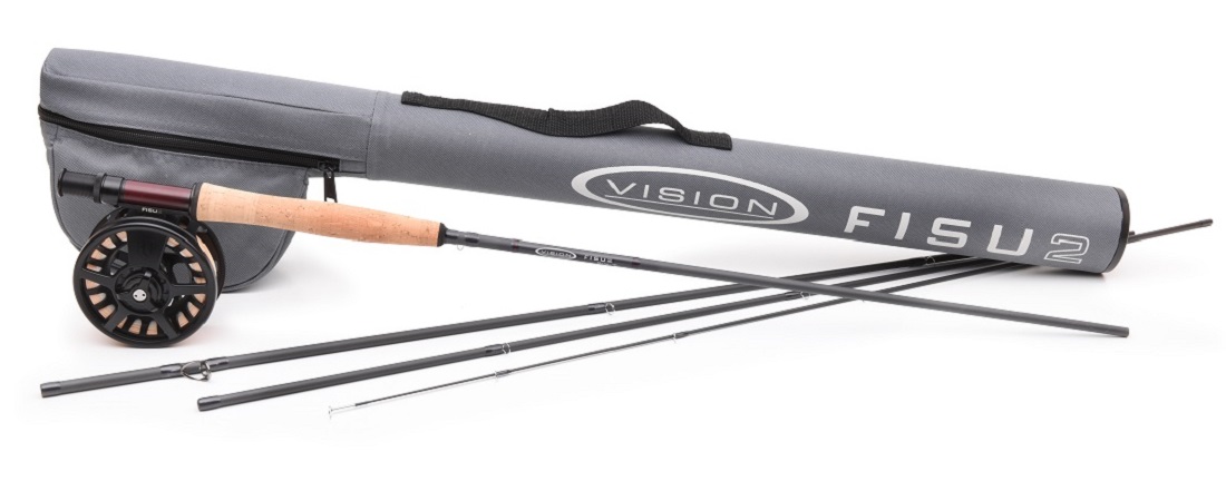 P-23888_Vision_FISU_2_outfit_8_Fliegenkombi_1 Vision Fisu 2 Outfit Single Handed Fly Rod Set