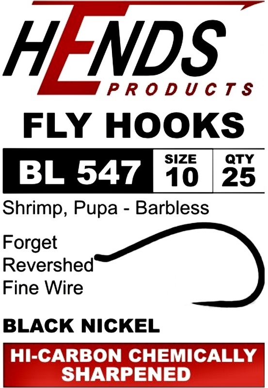 Hends_547_Barbless_Fliegenhaken_1 Hends BL 547 Shrimp Pupa Hook