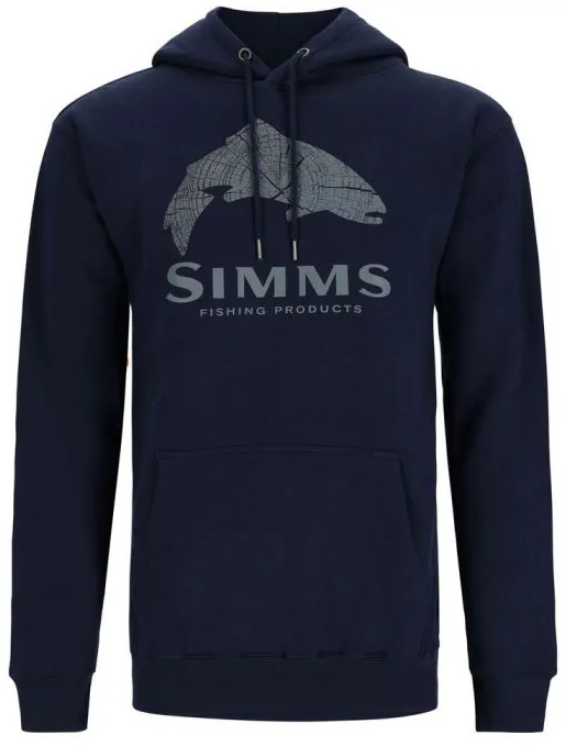 Simms Wood Trout Fill Hoody Navy