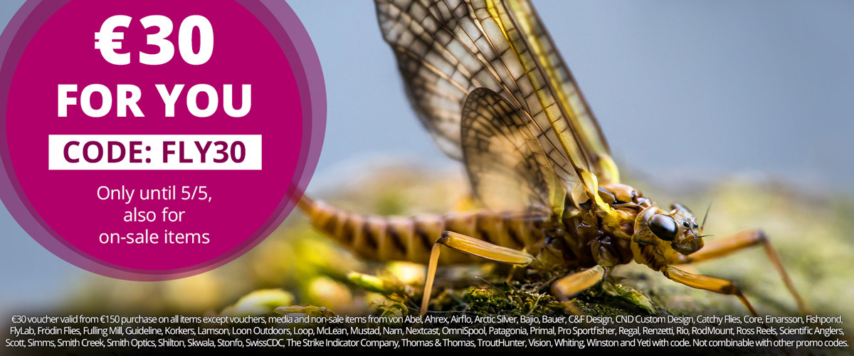 €30 for You with Code FLY30 until 5/5