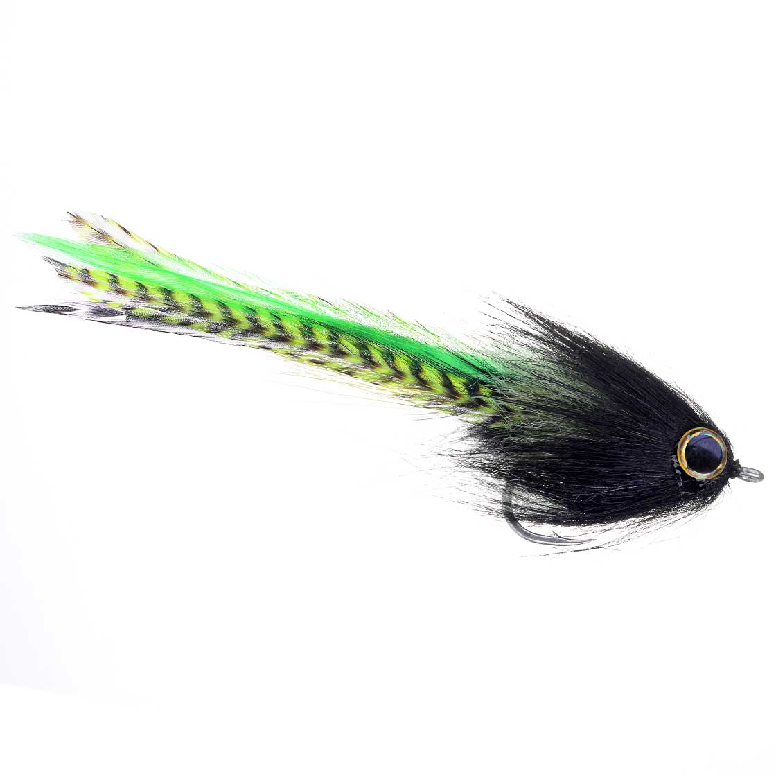 Superflies Alphonse GT Brush Fly Charteuse and Black SL12S #