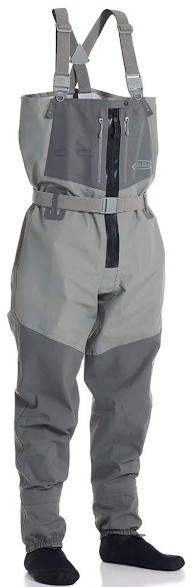 Vision Koski Zip Wader Waders with zip Grey