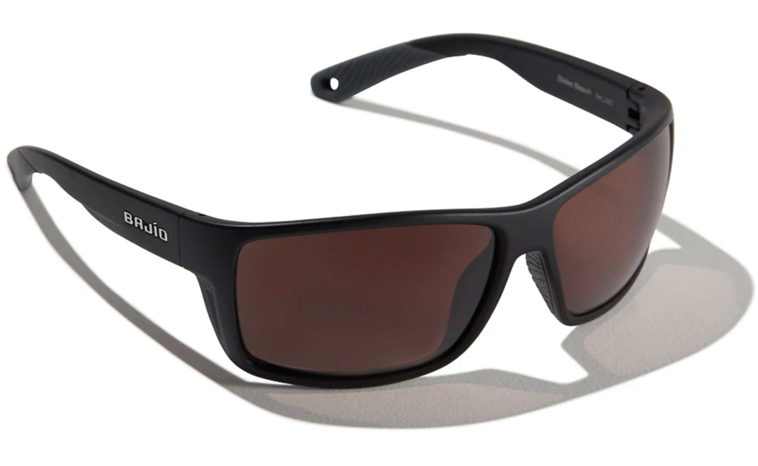 Bajio Polarized Glasses Bales Beach - Black Matte (Copper PC)