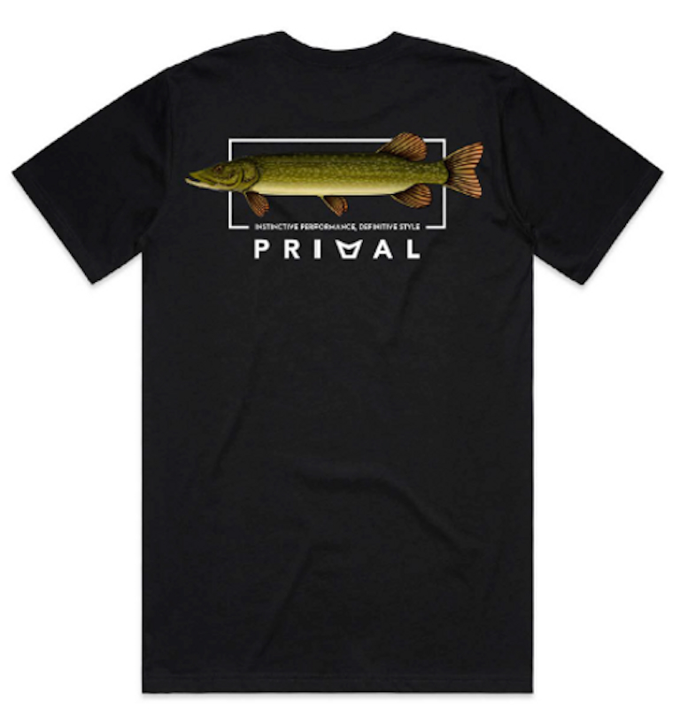 Primal Artist Tee Pike Black