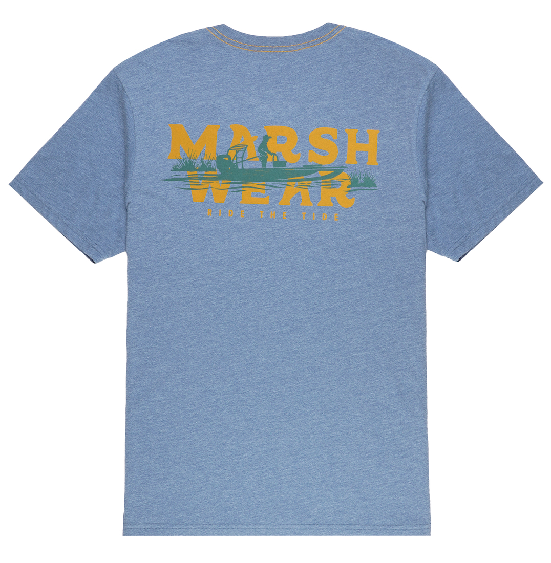 Marsh Wear Drifter Bluefin Heather T-Shirt