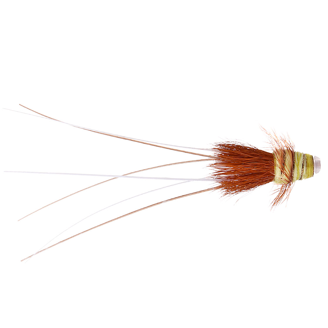Superflies Salmon Fly - Frances Sun Yellow Copper Conehead